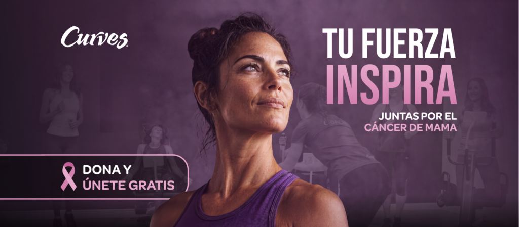 En Curves PENSAMOS EN ROSA. Octubre es un mes para abrazar con el corazón a todas las mujeres que luchan contra el cáncer de mama y a sus familias, quienes las acompañan en cada paso. Desde nuestro compromiso social, queremos unir la fuerza de nuestras curveras para sumar donde más se necesita. Bajo la campaña Tu fuerza inspira: juntas por la concienciación sobre el cáncer de mama», te invitamos a formar parte de este movimiento. Ven a conocernos y te realizaremos un ESTUDIO FITNESS GRATIS, totalmente sin compromiso. Y si te apuntas, MATRÍCULA GRATIS en nuestro gimnasio CURVES MÓSTOLES HOSPITAL realizando una donación (a tu criterio) a la Asociación Española Contra el Cáncer (Madrid).